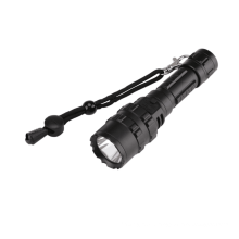 High Power style flashlight USB rechargeable with power indicator  outdoor aluminum alloy LED light